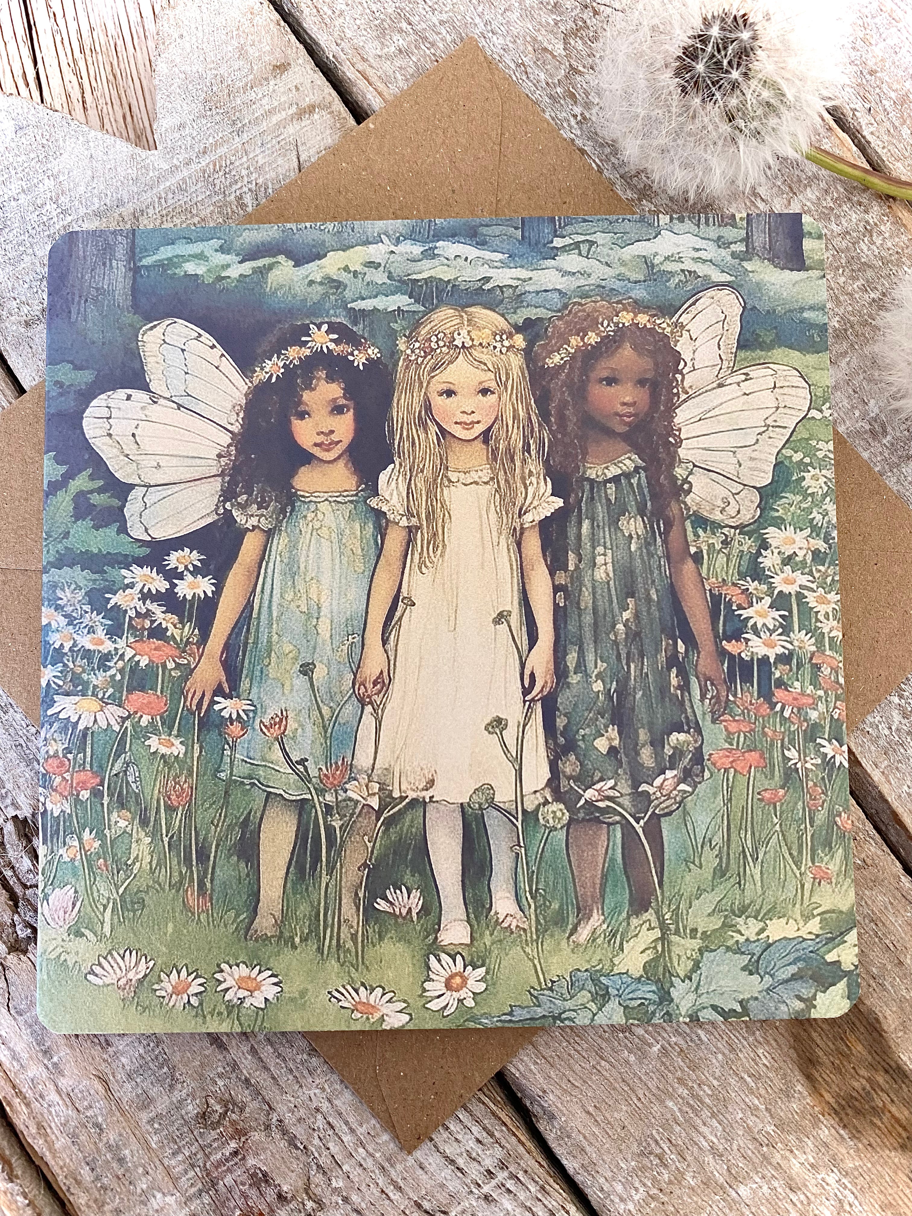 ‘Once Upon A Time…’ Square Greeting Card #8