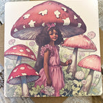 Once Upon A Time…’ Square Greeting Card #28
