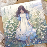 ‘Once Upon A Time…’ Square Greeting Card #6