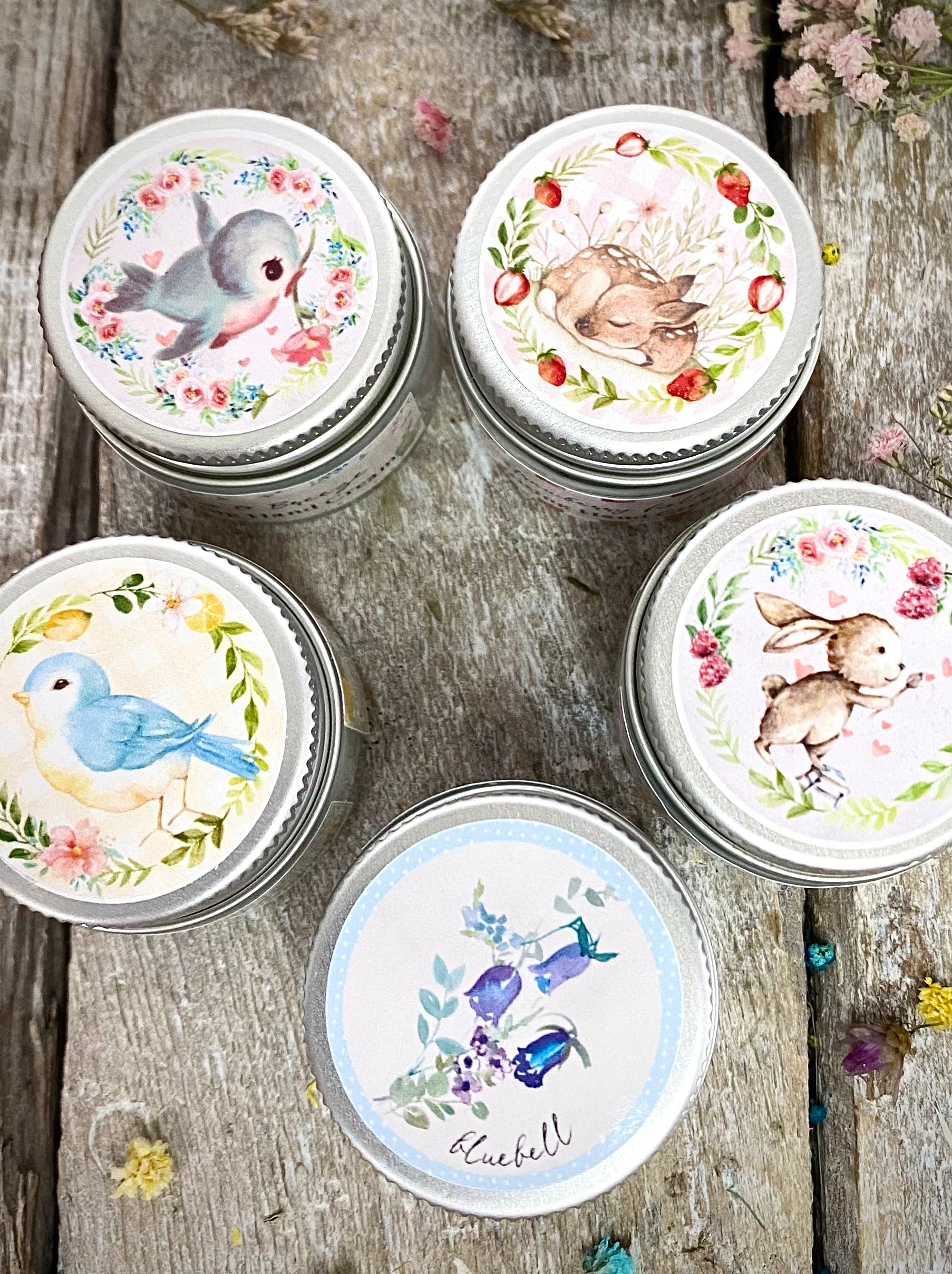 Cute Mini Hand Cream Jar - Blossom & Breeze