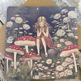 ‘Once Upon A Time…’ Square Greeting Card #4