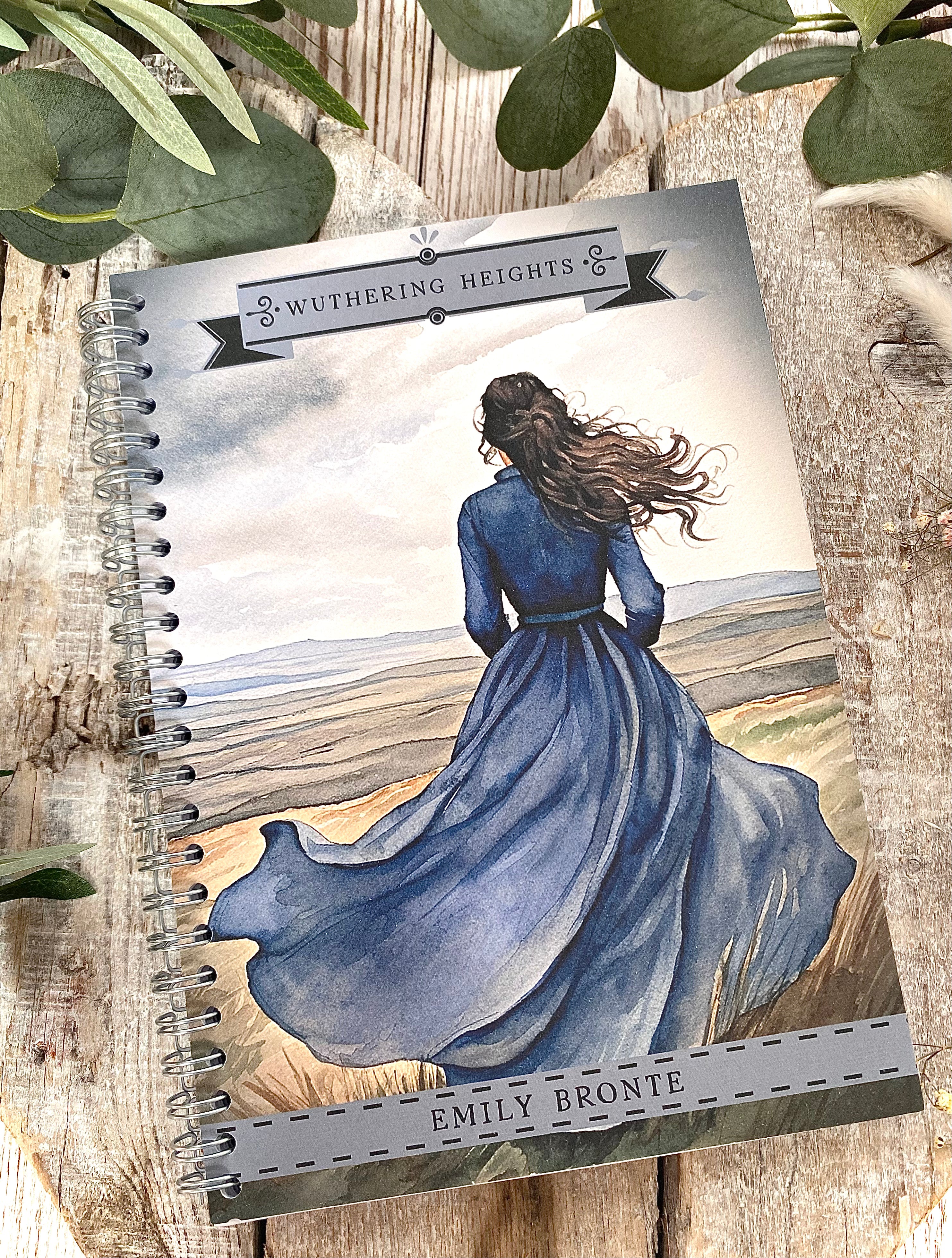 A5 Spiral Bound Notebook - Literary Classics - Wuthering Heights
