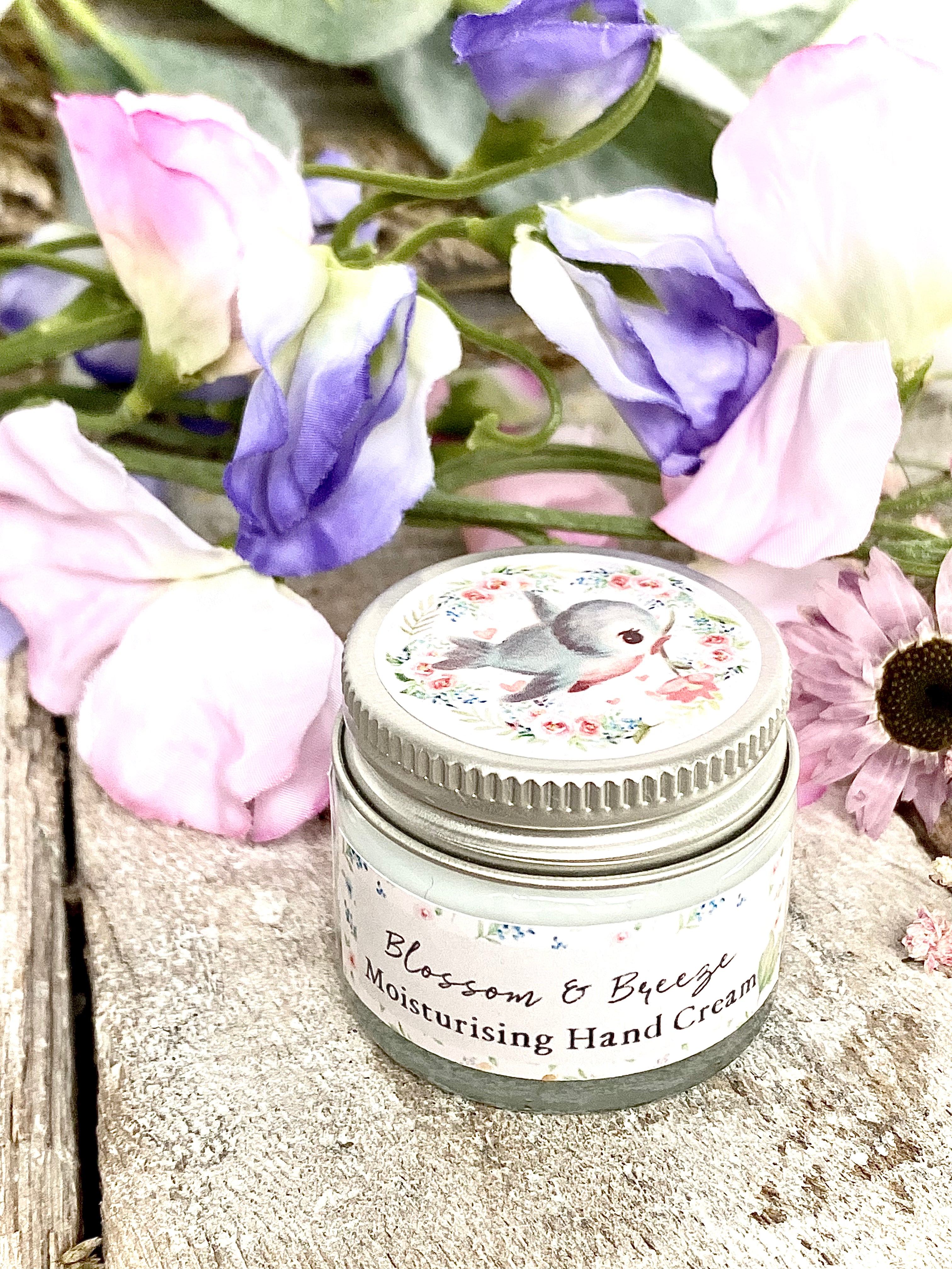 Cute Mini Hand Cream Jar - Blossom & Breeze