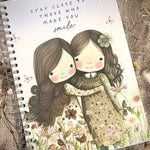 A5 Spiral Bound Notebook - Stay Close To Those Who Make You Smile