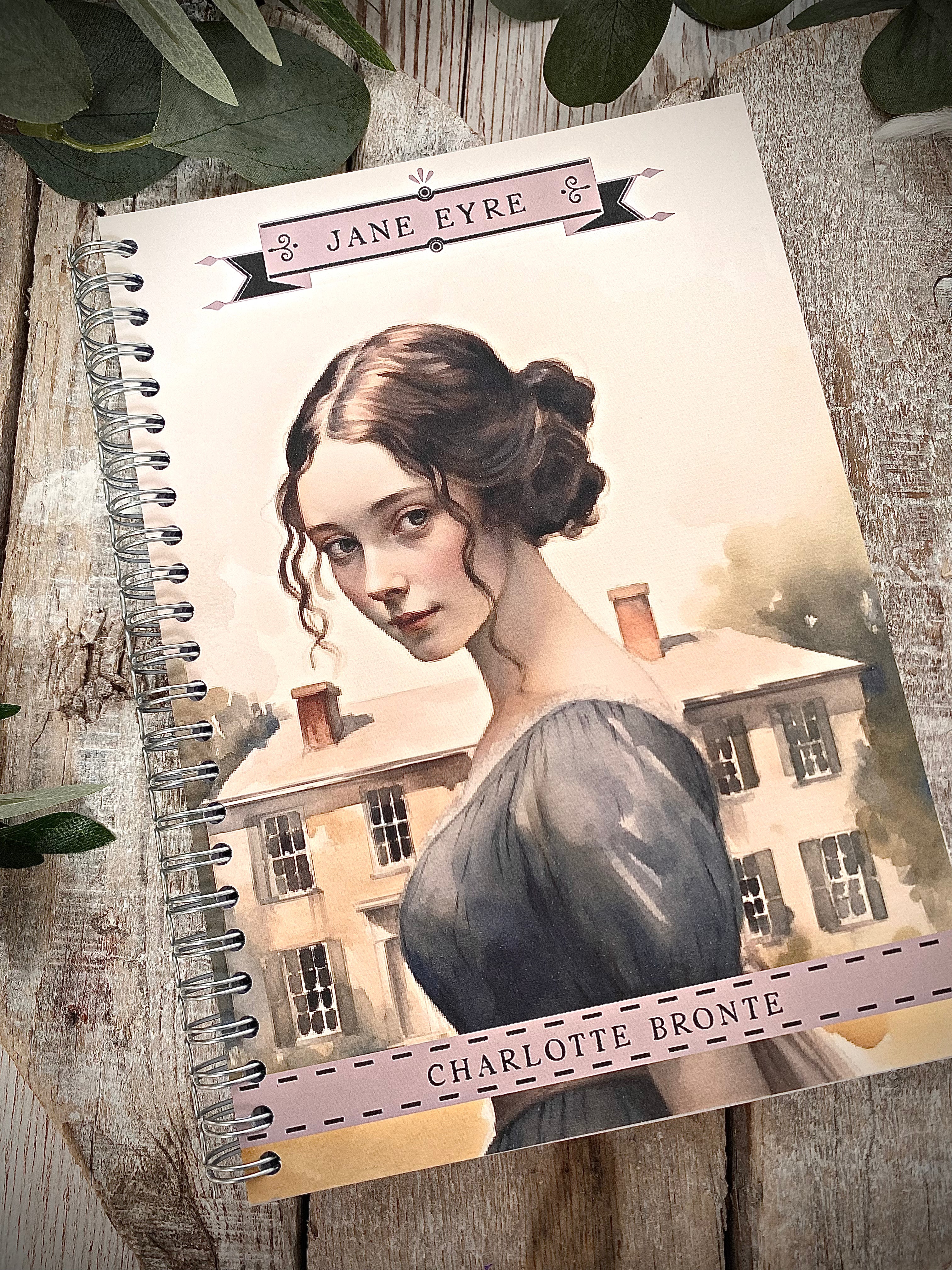 A5 Spiral Bound Notebook - Literary Classics - Jane Eyre