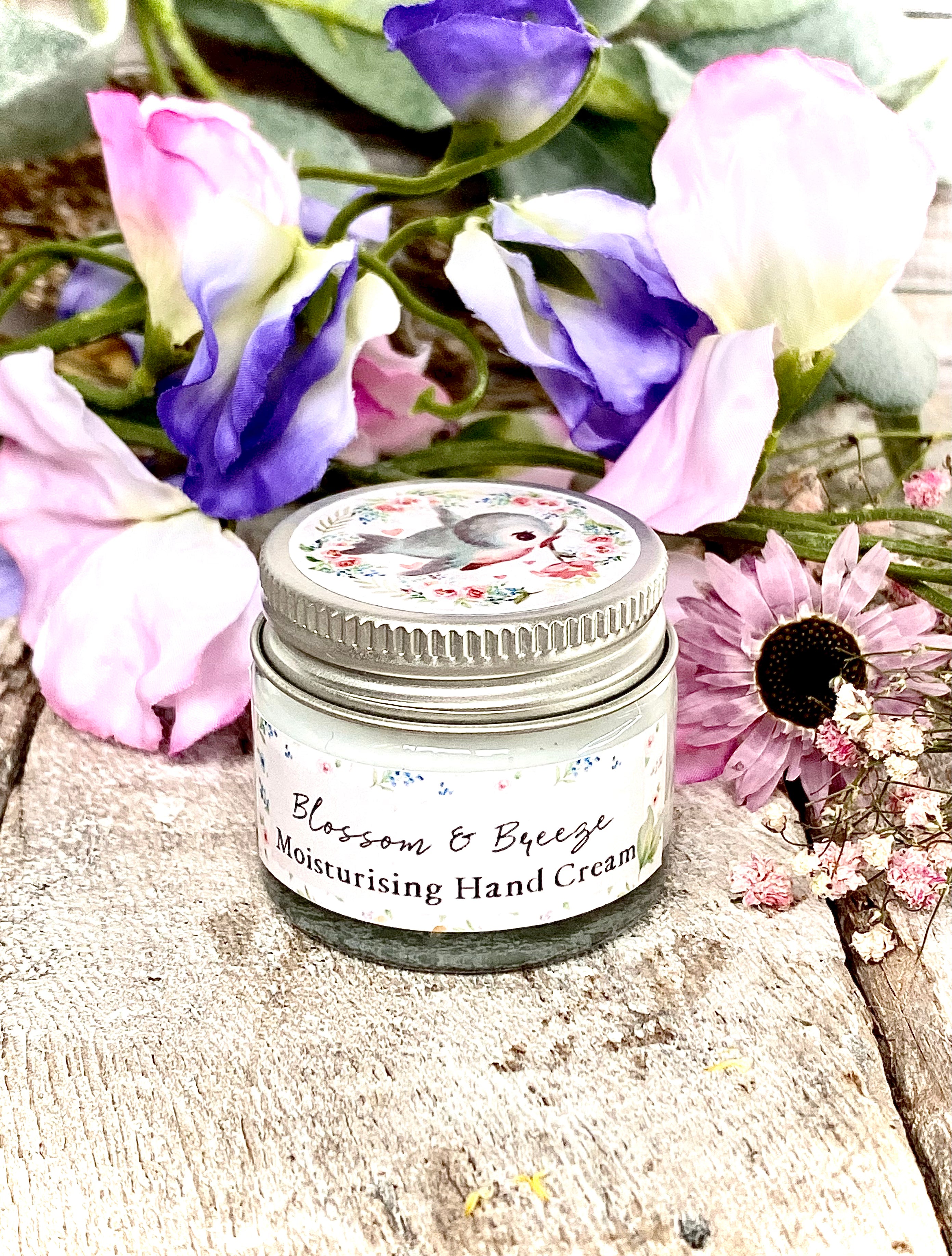 Cute Mini Hand Cream Jar - Blossom & Breeze