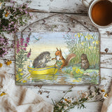 A4 Aluminium Sign - A Trip On The River - Molly Brett