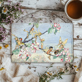A4 Aluminium Sign - Fairies On Apple Blossom - Molly Brett