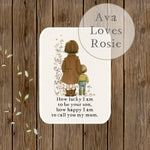 Sweet Little Keepsakes - A7 Size Prints/Cards - Son To Mum