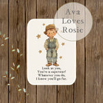 Sweet Little Keepsakes - A7 Size Prints/Cards - Boy Superstar