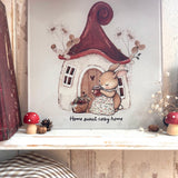 Glass Chopping/Serving Board - Home Sweet Cosy Home  - Autumn 25
