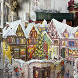 Beautiful Nostalgic Traditional Fold-Out Advent Calendar - Around The Christmas Tree - #555