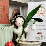 The Hoglets Of Thistledown Hollow - Snowdrop Collection - Lily