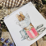 Beatrix Potter - Tailor Mouse Greeting Card KWH052