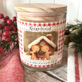 Gingerbread Jar Candle (Christmas)