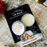 Cute Little Lip Balm Tin - Cranberry