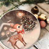 Christmas Tin - Sweet Deer