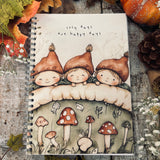 A5 Spiral Bound Notebook - Cosy Days Are Happy Days