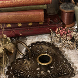 Heart-shaped Vintage Style Candleholder