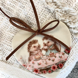 Sweet Little Ceramic Heart - Friends Have A Special Place In The Heart