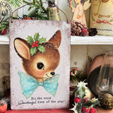 Aluminium Sign - Most Wonderful Time Of The Year