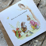 Here's To A Lovely Birthday Greetings Card