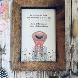 Anne Of Green Gables - Tomorrow  - Framed Picture