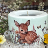 Sweet Little Ceramic Tea Light Holder - Deer