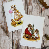 Holly Hobbie - The World Of Holly Hobbie Postcard Collection In Tin