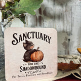 Cute Coaster -Sanctuary For The Shadowbound - Halloween 25