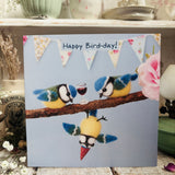 Happy Bird-day Birthday Card - Whimsicals By Desito W276