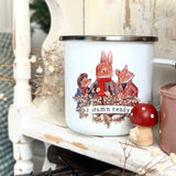 Foxwood Tales - 12oz Enamel Mug - Autumn Ready