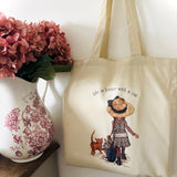 Holly Hobbie Tote Bag - Life Is Better With A Cat