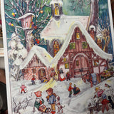 Beautiful Nostalgic Traditional Advent Calendar - Winter Wonderland- #48