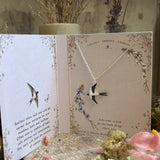 A Guide To Tiny Wonders... Swallow Necklace