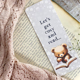 Let’s ‘Get Cosy And Read’ Sweet Little Bookmark