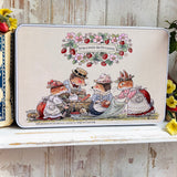 Cute Rectangular Tin - What A Lovely Day For A Picnic - Foxwood Tales