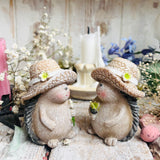 Sweet Little Springtime Hedgehog