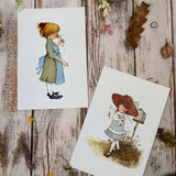 Holly Hobbie - The World Of Holly Hobbie Postcard Collection In Tin