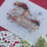 Little Mouse - These Are The Good Old Days - Glass Chopping/Serving Board