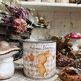 Cute Little Candle - Autumn Leaves