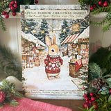 Christmas A4 Wooden Picture Board - Little Burrow Christmas Market