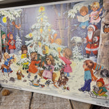Beautiful Nostalgic Traditional Advent Calendar - Around The Christmas Tree - #32