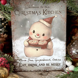 Aluminium Sign - Christmas Kitchen