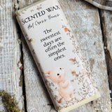 Scented Wax Melt Bar - Hot Cross Buns