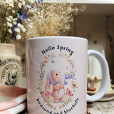 Hello Spring - Birdsong and Bluebells 11oz Ceramic Mug