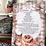 A4 Aluminium Sign - Cinnamon Buns - Autumn 25