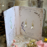A Guide To Tiny Wonders... Snowdrop Earrings