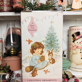 Vintage Style Baubles - Box Of Four - Jewel Hues