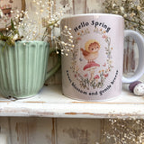 Hello Spring - Sweet Blossom and Gentle Breeze 11oz Ceramic Mug